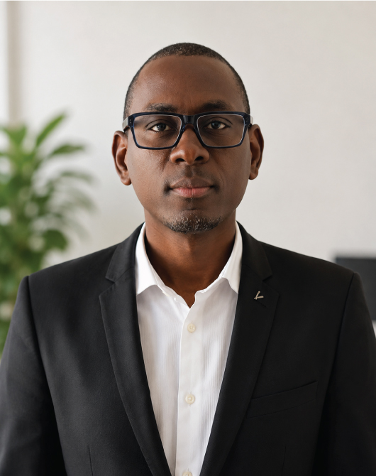 Accex team member Pape Gora Niang